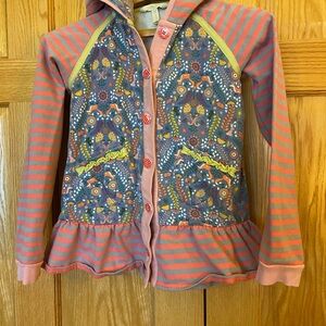 Matilda Jane Colorful Kids Hooded Shirt